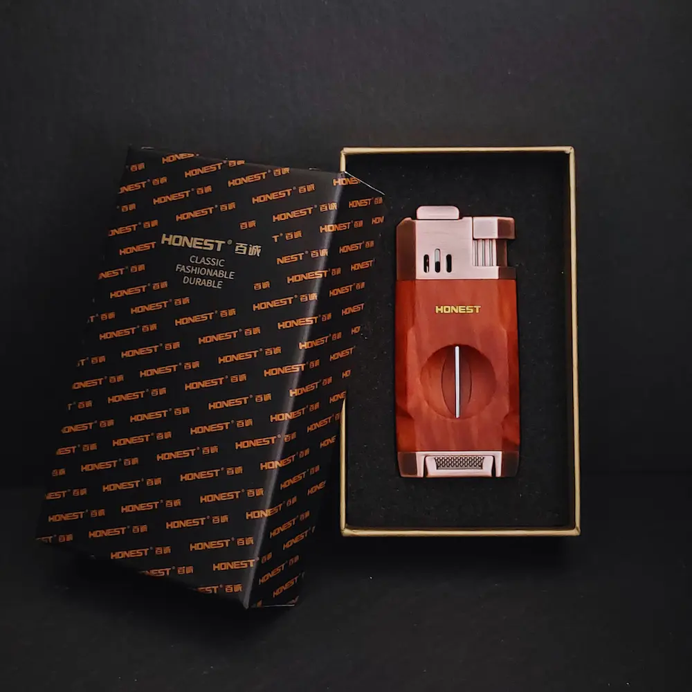 Wooden Cigar Lighter